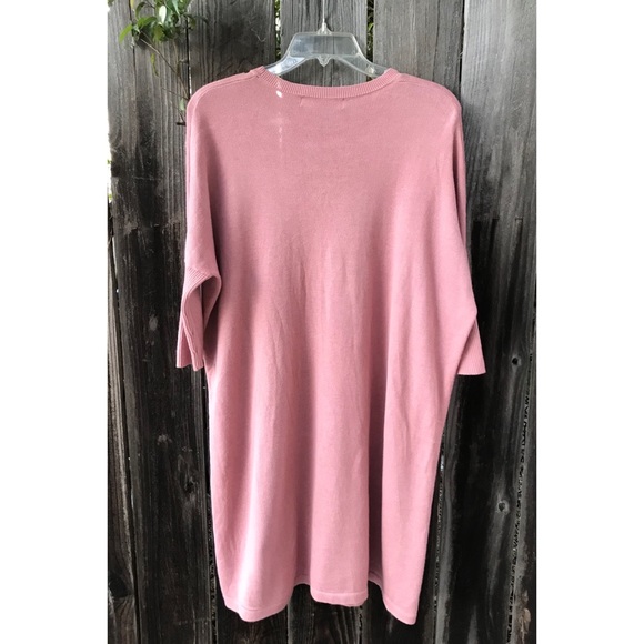 Vintage circa 2016, Blush Pink Sweater Dress, New Without Tags, Size Small - Picture 2 of 10